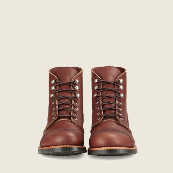 Red Wing Boots 8111 Iron Ranger Amber Harness  - Kings & Queens