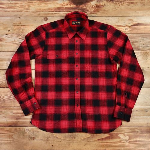 Pike Brothers 1937 Roamer Shirt Red Check - Kings & Queens