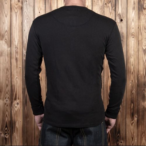 Pike Brothers 1954  Faded Black Long Sleeve Utility  - Kings & Queens