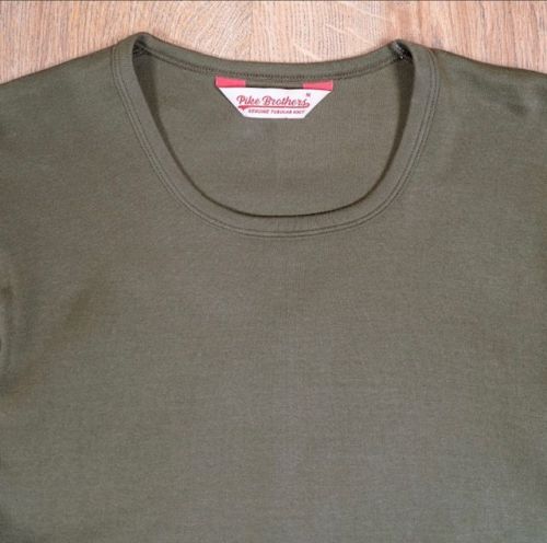 Pike Brothers 1947 Round Neck Olive - Kings & Queens