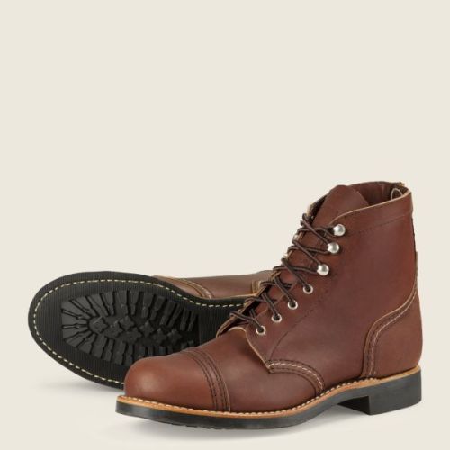 Red Wing Boots 8111 Iron Ranger Amber Harness  - Kings & Queens