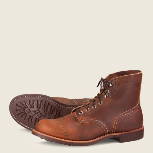 Red Wing Boots 8085 Iron Ranger Copper R&T - Kings & Queens