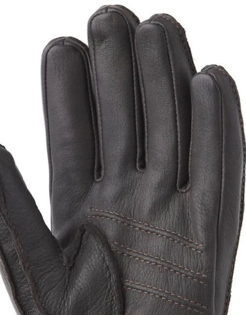 Hestra Deerskin Glove Primaloft Black - Kings & Queens