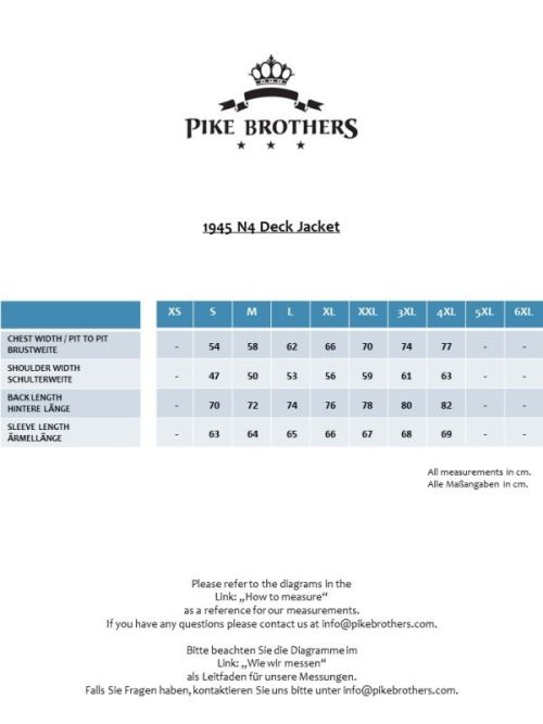Pike Brothers 1945 N4 Deck Jacket Marram - Kings & Queens