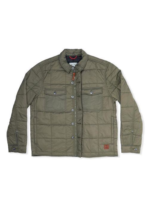 Iron & Resin Rogue Jacket Olive - Kings & Queens