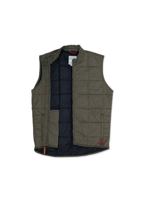 Iron & Resin Rogue Vest Olive - Kings & Queens