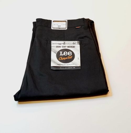 Lee Relaxed Chino Black - Kings & Queens