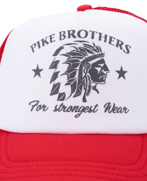 Pike Brothers 1967 Trucker Cap Red - Kings & Queens