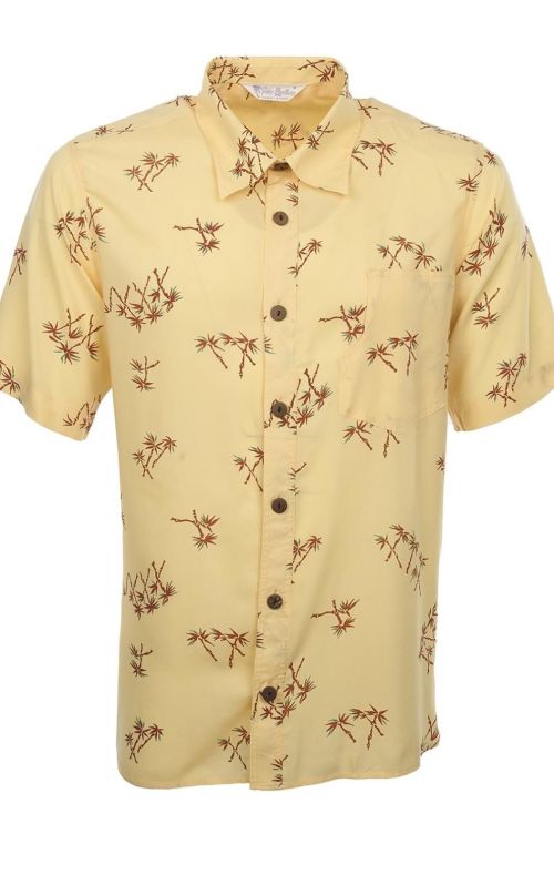 Pike Brothers 1937 Bamboo Yellow Short Sleeve - Kings & Queens