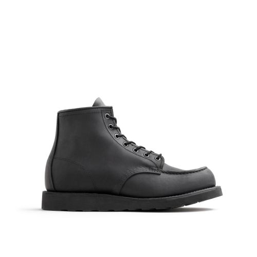 Red Wing Boots 8074 Classic Moc Black Black - Kings & Queens