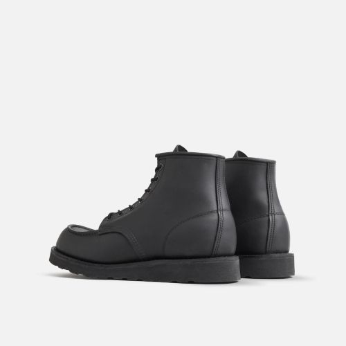 Red Wing Boots 8074 Classic Moc Black Black - Kings & Queens