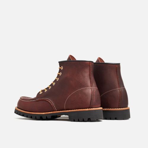 Red Wing Boots 8146 Roughneck Moc Toe Briar Oil  SLick - Kings & Queens