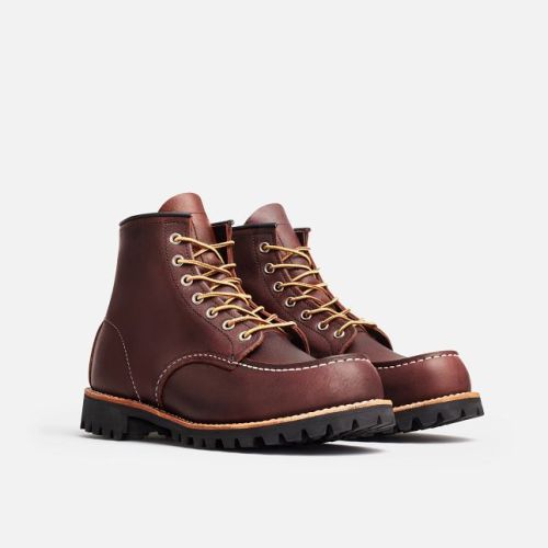 Red Wing Boots 8146 Roughneck Moc Toe Briar Oil  SLick - Kings & Queens