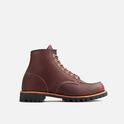 Red Wing Boots 8146 Roughneck Moc Toe Briar Oil  SLick - Kings & Queens