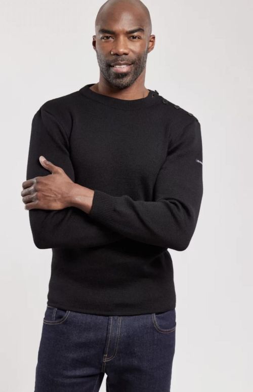 Armor Lux Fisherman Jumper Black - Kings & Queens