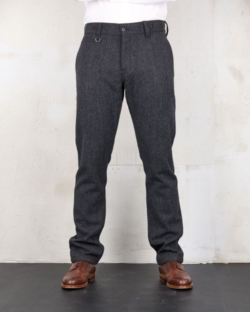 Pike Brothers 1947 Glasgow Grey Harvester Trousers - Kings & Queens