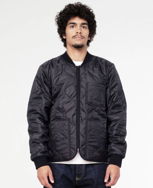 Eat Dust Frostbite Jacket Black Nylon - Kings & Queens