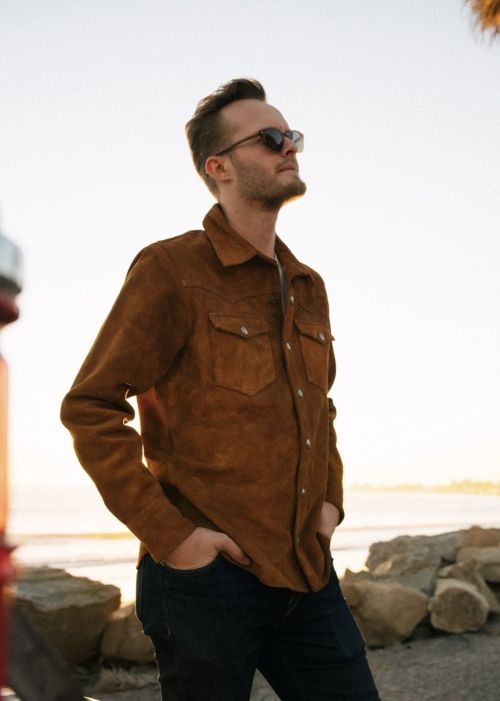 Iron & Resin Buffalo Suede Fence Shirt - Kings & Queens