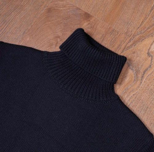 Pike Brothers 1923 Turtle Neck Black - Kings & Queens