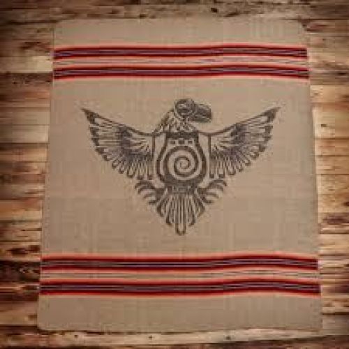 Pike Brothers 1969 Denakatee  Wool Blanket Black - Kings & Queens