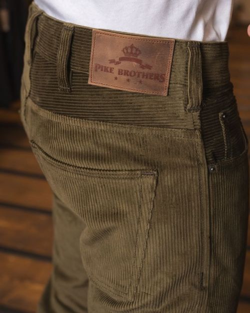 Pike Brothers 1958 Olive Cord Roamer Pant - Kings & Queens