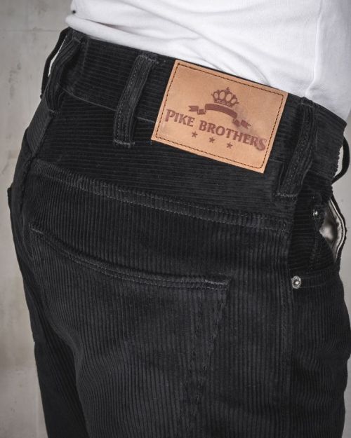 Pike Brothers 1958 Pant Black Cord - Kings & Queens