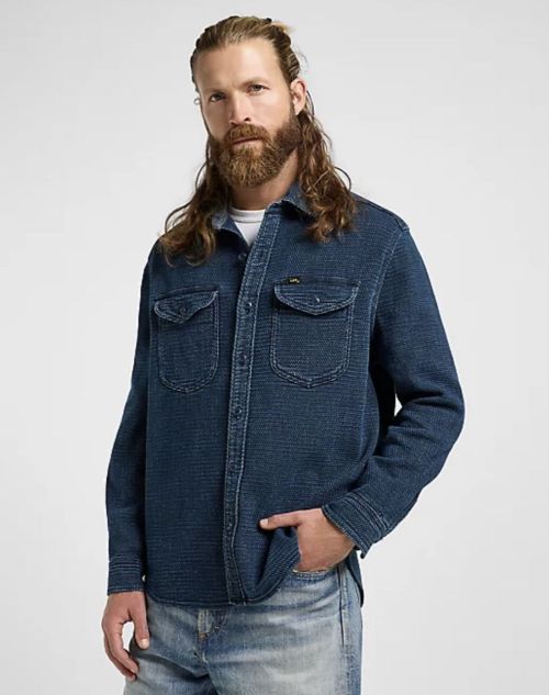 LEE 101 70s Shirt Dark Wash - Kings & Queens