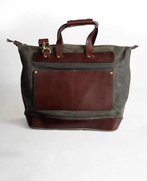 Iron & Resin Waxed Canvas Tote Bag - Kings & Queens