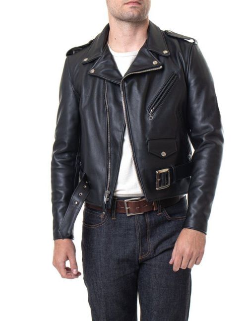 Schott NYC 618 Perfecto Steerhide Made In USA - Kings & Queens