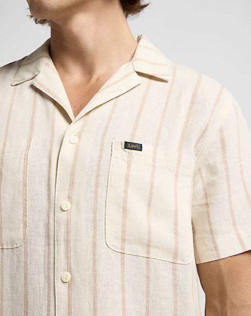 LEE 101 2 Pocket Camp Shirt Soy Bean - Kings & Queens