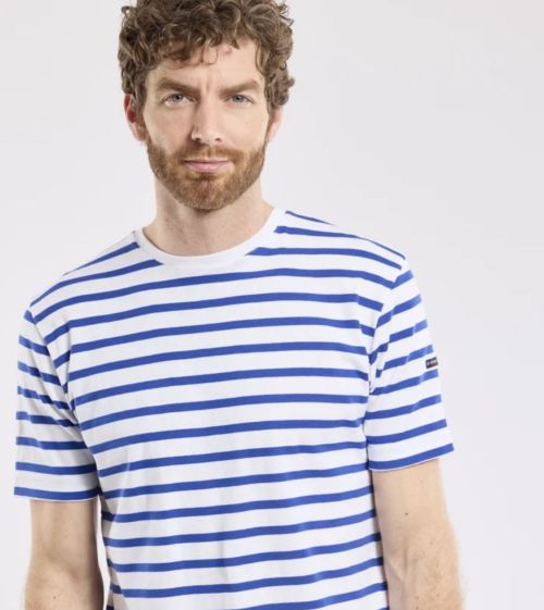 Armor Lux Mariniére Morgat Homme White Blue - Kings & Queens
