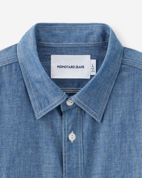 Momotaro Momotaro Chambray Shirt 5oz - Kings & Queens