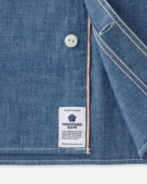 Momotaro Momotaro Chambray Shirt 5oz - Kings & Queens