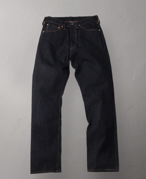The Flathead 1966 Wide Tapered Jeans Selvedge One Wash Ind - Kings & Queens