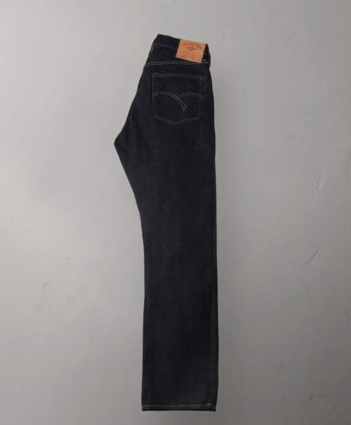 The Flathead 1966 Wide Tapered Jeans Selvedge One Wash Ind - Kings & Queens