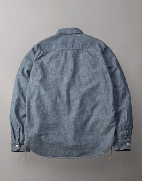 The Flathead 1966 Chambray Work Shirt  - Kings & Queens