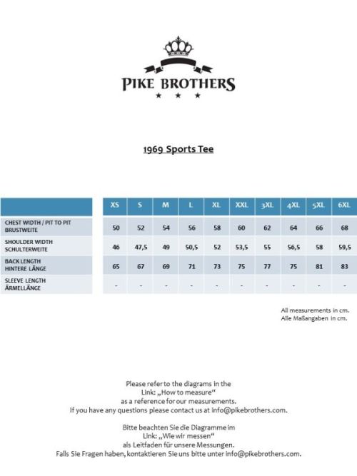 Pike Brothers 1969 Sports tee Eagle Grey - Kings & Queens
