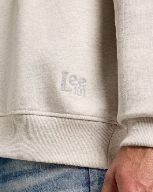 LEE 101 101 Lee Sweatshirt Oatmeal - Kings & Queens