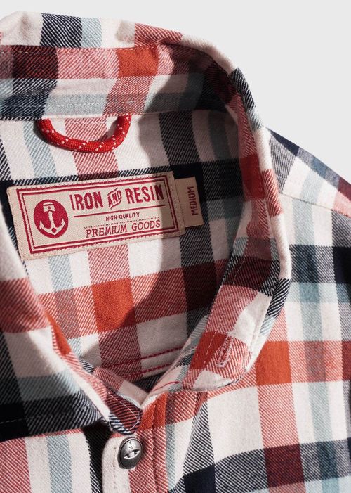 Iron & Resin Palmer Shirt Red - Kings & Queens