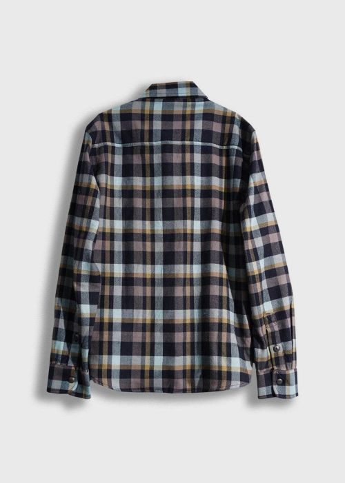 Iron & Resin Palmer Shirt Navy - Kings & Queens