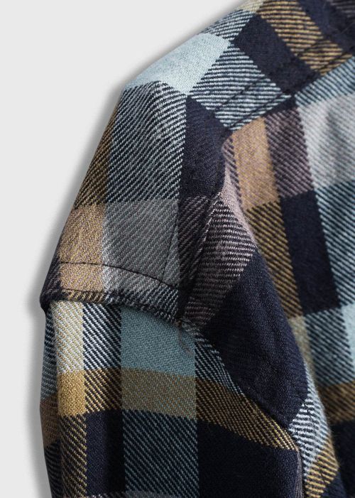 Iron & Resin Palmer Shirt Navy - Kings & Queens