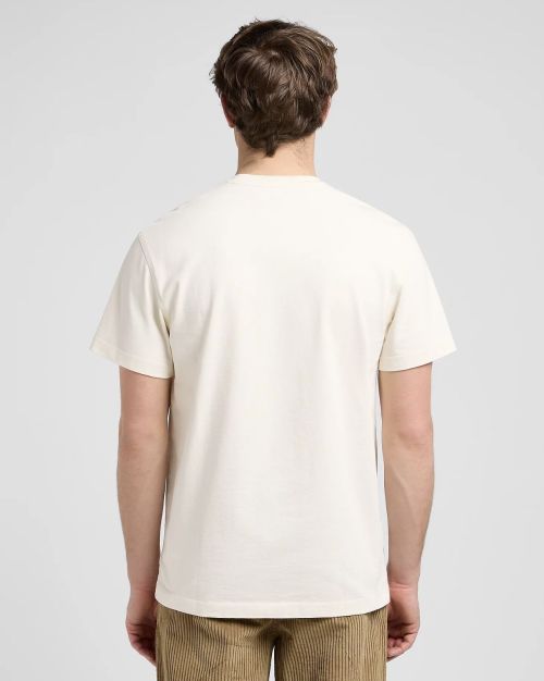 LEE 101 Lee Workwear Pocket Tee Ecru - Kings & Queens