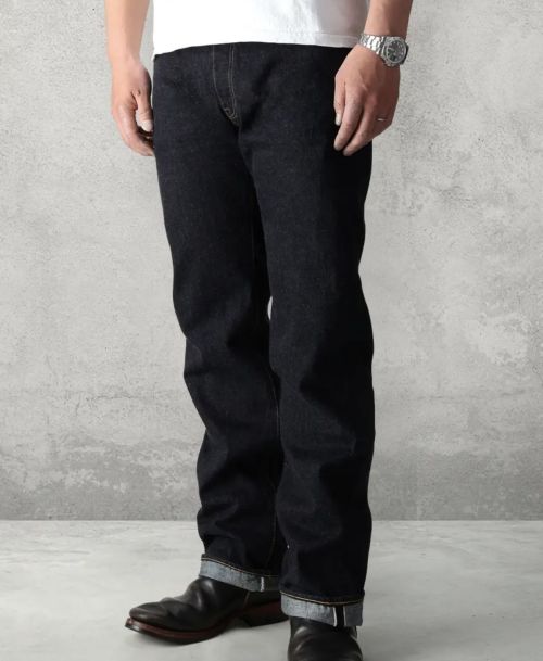 The Flathead 1966 Straigt Leg Jeans Selvedge One Wash Indi - Kings & Queens