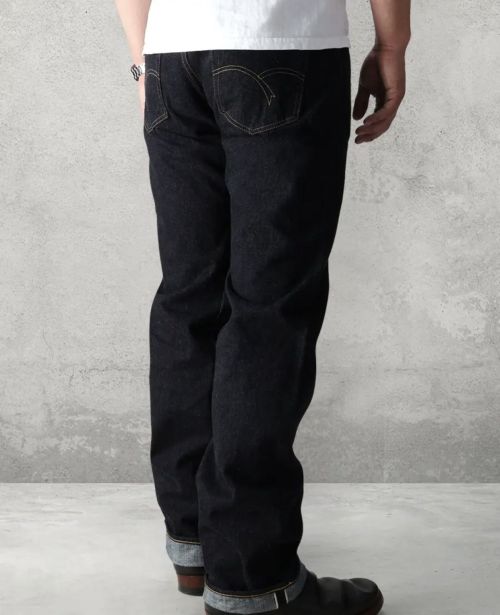 The Flathead 1966 Straigt Leg Jeans Selvedge One Wash Indi - Kings & Queens