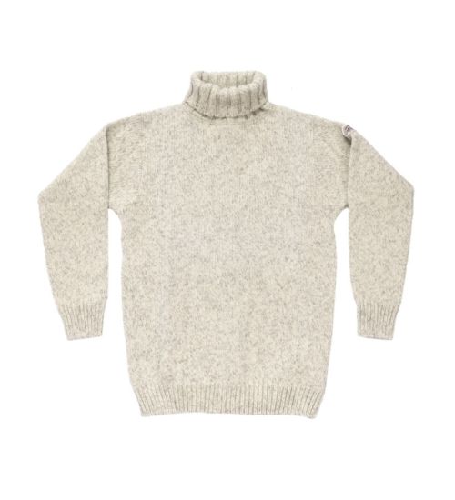 Devold Nansen Wool High Neck Grey Melange - Kings & Queens