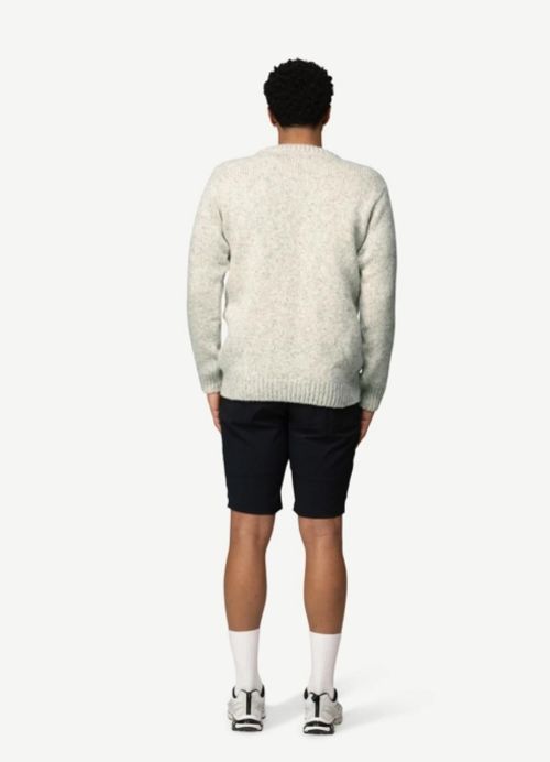 Devold Nansen Wool Sweater Grey Melange - Kings & Queens