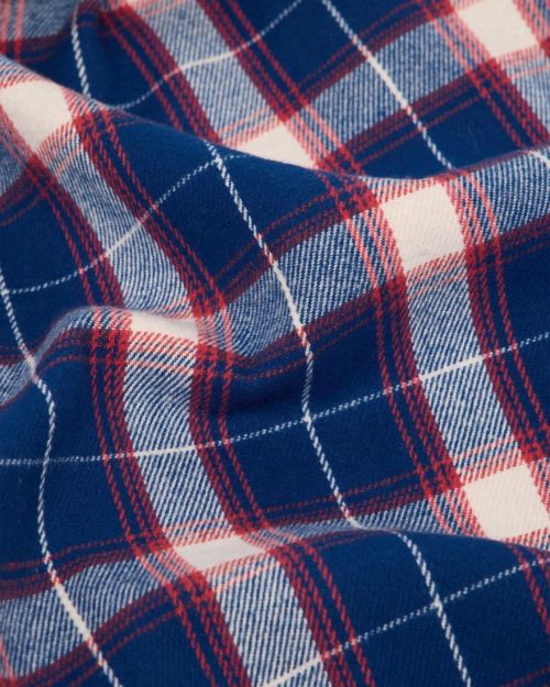 Edwin Work Shirt Navy / Red - Kings & Queens