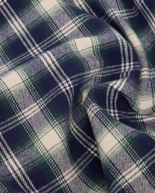 Edwin Work Shirt Navy / Green - Kings & Queens