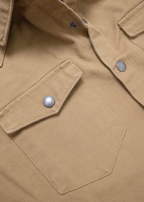 Iron & Resin Fenceline Shirt Beige - Kings & Queens