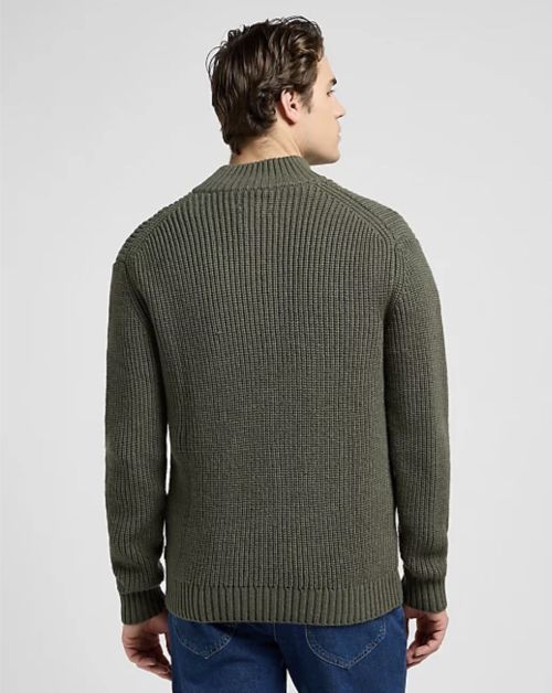LEE 101 Relaxed Clean Half Zip Knit - Kings & Queens